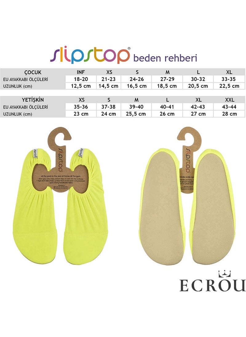 Neon Yellow Women's Sea Pool Shoes