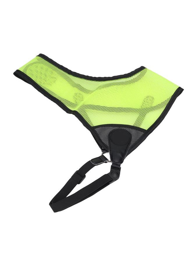 Archery Chest Guard Outdoor Shooting Sports Chest Guard Adult Children Archery Competitions Protector Green M 33x22cm/13.0x8.7in