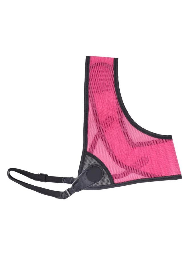 Mesh Chest Guard for Adult and Child Adjustable Chest Protector for Outdoor Hunting Shooting XL 33.5 X 25cm / 13.2 X 9.8in