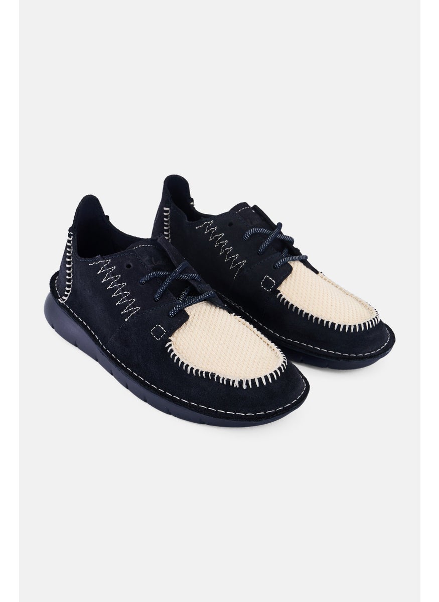 Men Colehill Walk Standard Fit Lace Up Casual Shoes, Navy Blue
