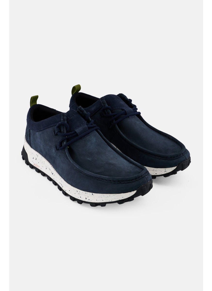 Men Standard Atl Trek Wally Lace Up Shoes, Navy/White
