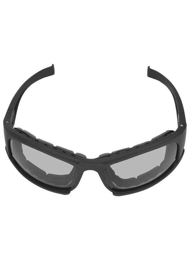Outdoor Shooting Goggles Anti-Dust Windproof Eye Protection Glasses Removable Lens Set