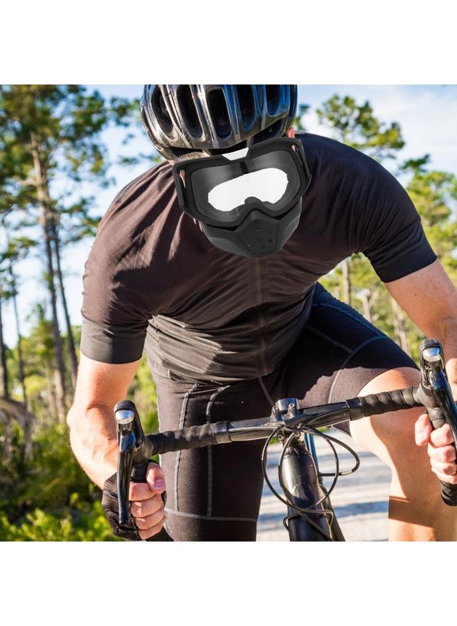 Outdoor Safety Eye Protection Glasses Anti-wind Anti-sand Protective Goggles Mask Transparent