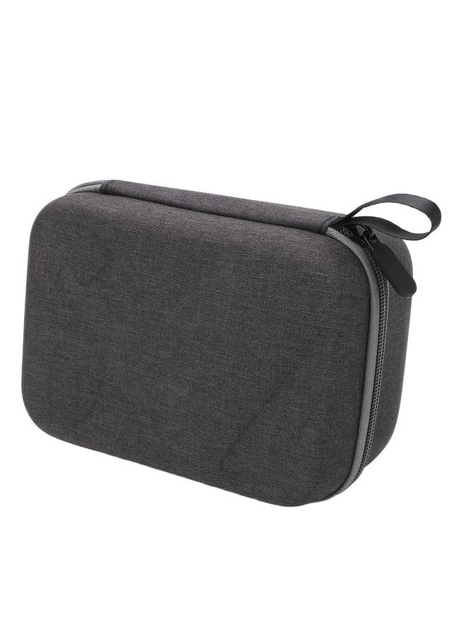 Goggles Case Soft Fabric Suede Lining Durable Strap Mesh Zip Pocket Goggles Carrying Bag for DJI Avata Goggles 2