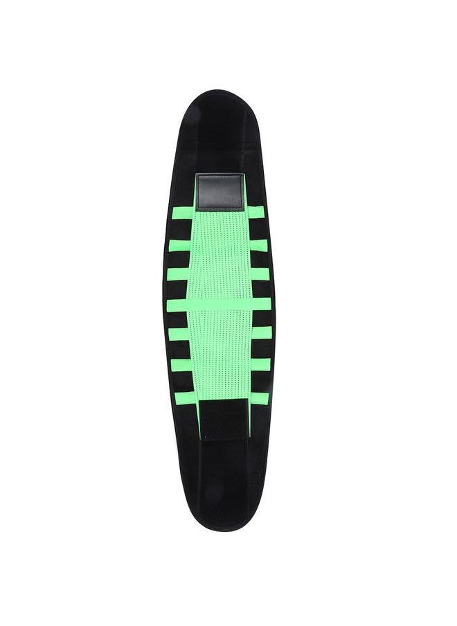 Waist Belt Lumbar Waist Support Adjustable Protection Belt for Exercise (Fluorescent Green)