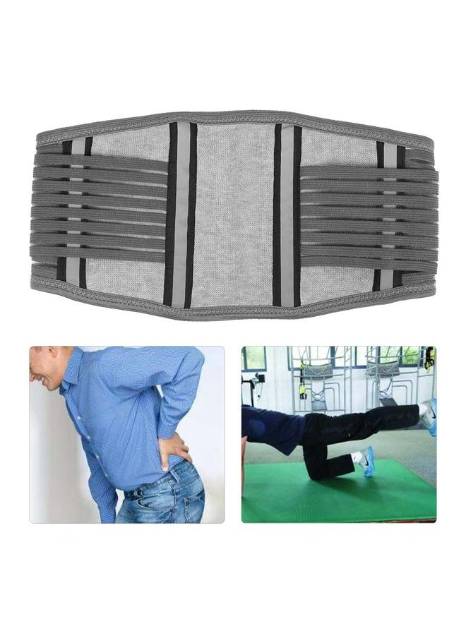 Adjustable Waist Support Belt Gym Train Waist Protector Lumbar Brace Breathable Belt
