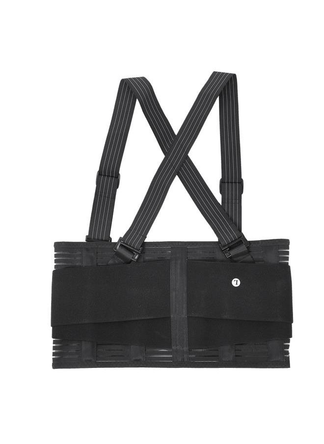 Nylon Elastic Waist Lumbar Pad Adjustable Support Lower Back Waist Protection Belt BraceL