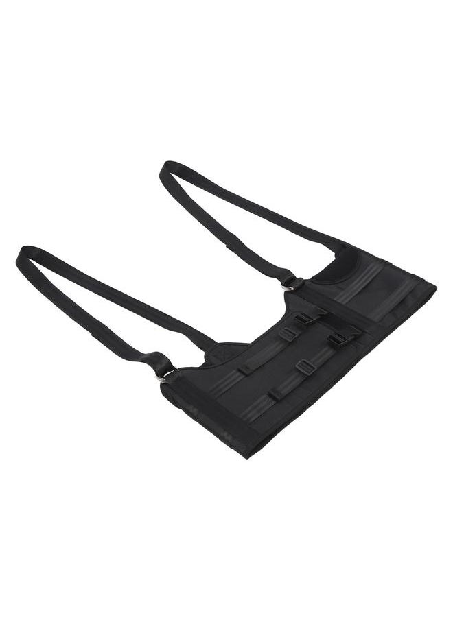 Back Stretcher Spinal Decompression Harness Adjustable Shoulder Strap Multiple Position Stretch Back Traction Device S