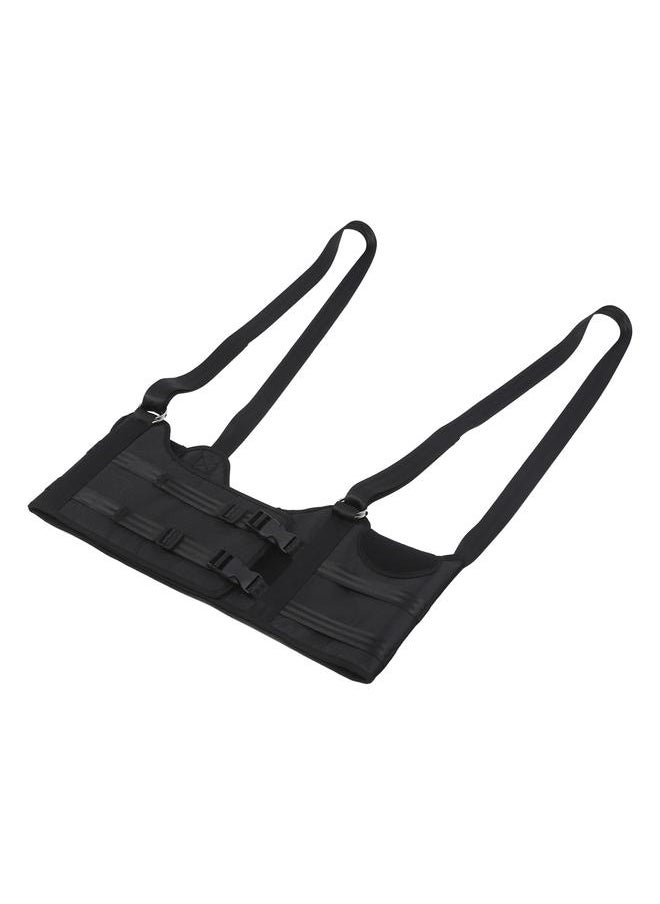Back Stretcher Spinal Decompression Harness Adjustable Shoulder Strap Multiple Position Stretch Back Traction Device S