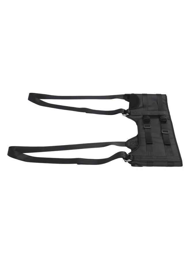 Back Stretcher Spinal Decompression Harness Adjustable Shoulder Strap Multiple Position Stretch Back Traction Device S