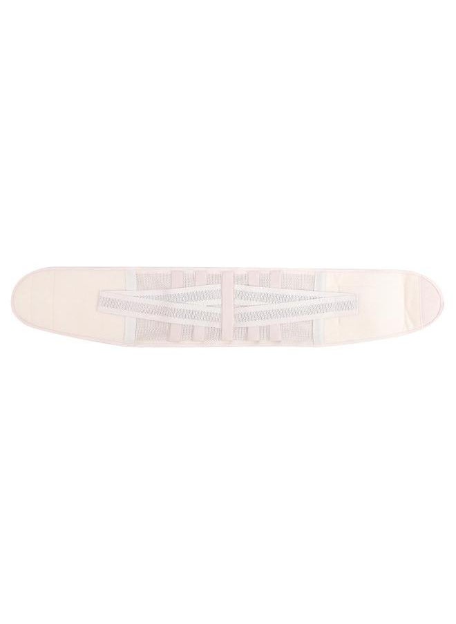 Self Heating Waist Brace Protector Breathable Warm Keeping Fixation Waistband Support Skin ColorL