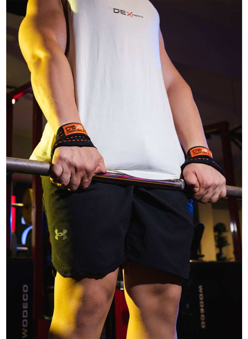 Sports Wrist Wraps, 8 Loop Lifting Straps Set of 2