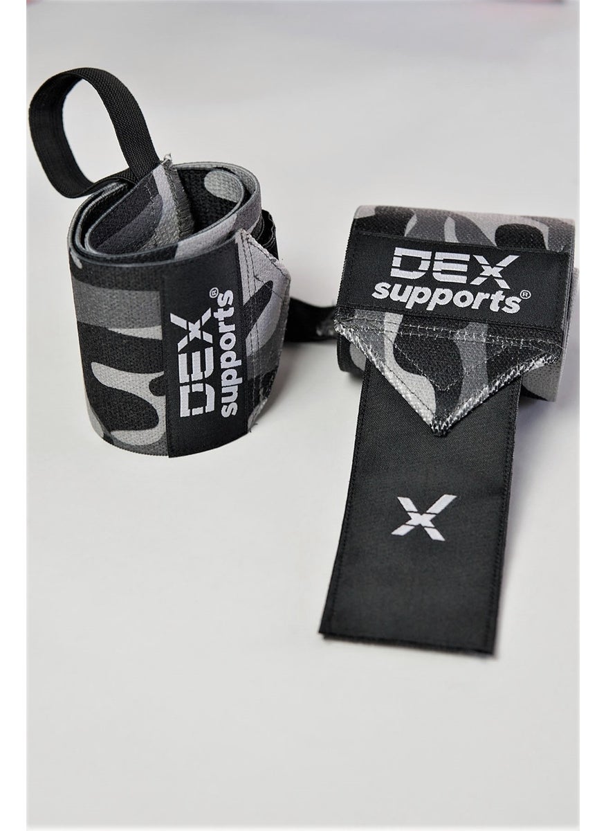 Wrist Wraps Camouflage Dark Tone 2 Pack