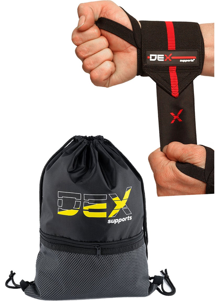 Elite Wrist Wraps Sports Wristband, Sackpack Sports Bag Set of 2