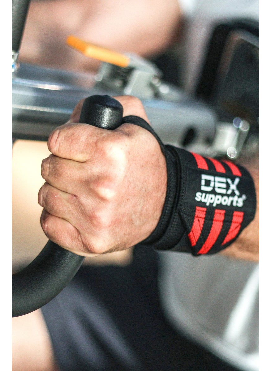 Wristwraps Black - Red