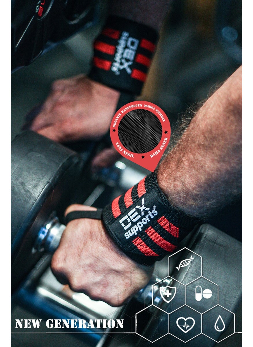 Wristwraps Black - Red