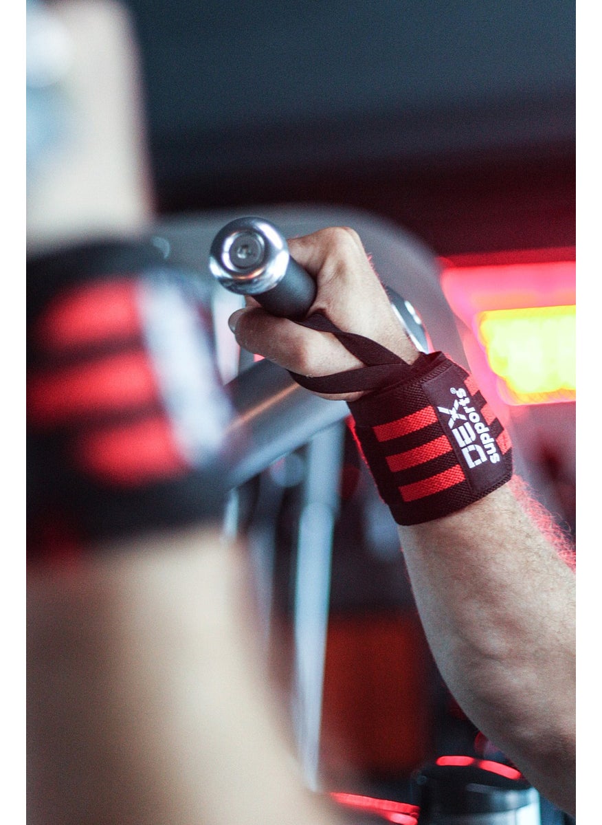 Wristwraps Black - Red