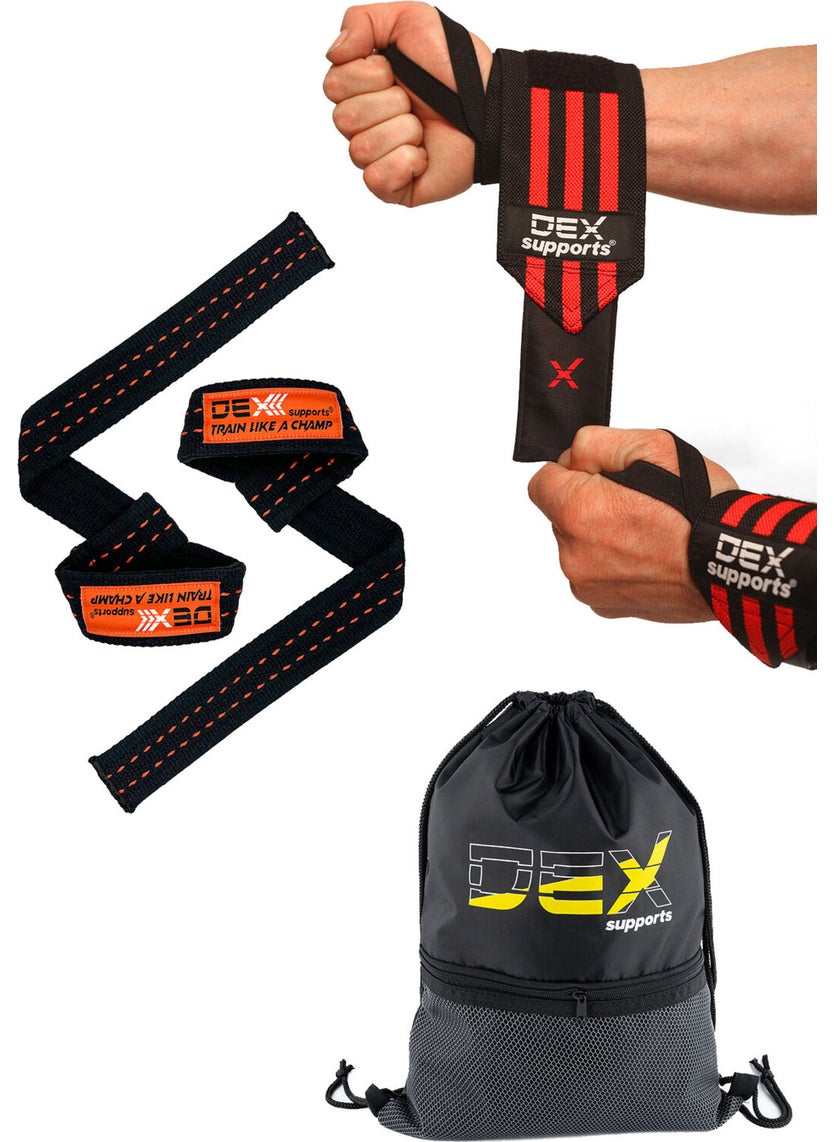Wrist Wraps Sports Wristband, Straps Weightlifting Strap, Sackpack Set of 3