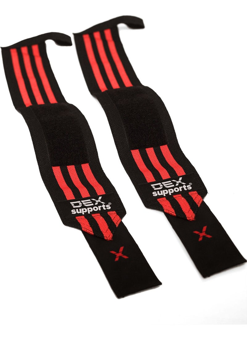 Lifting Straps Pro + Wrist Wraps Set of 2