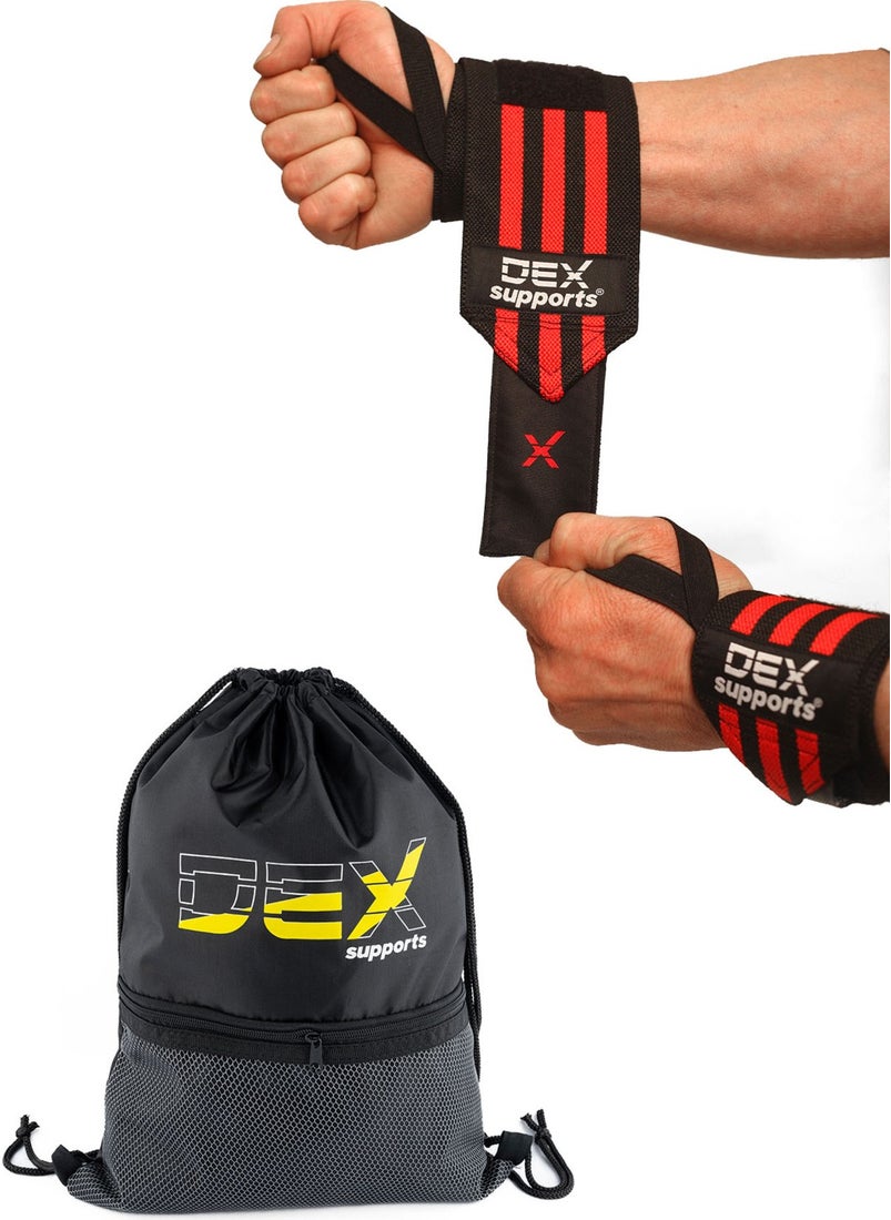 Fitness Sports Bracelet Wrist Wraps, Sackpack Sports Bag Set of 2