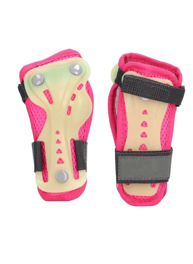 2Pcs Roller Skating Wrist Guards Sweat Absorption Breathable Flexible Kids Skating Wrist Brace for Kids Sports Outdoor S (Ages 3 to 7, 33 to 50lb)