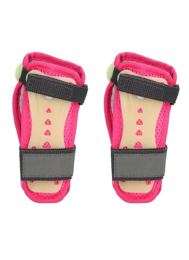 2Pcs Roller Skating Wrist Guards Sweat Absorption Breathable Flexible Kids Skating Wrist Brace for Kids Sports Outdoor S (Ages 3 to 7, 33 to 50lb)