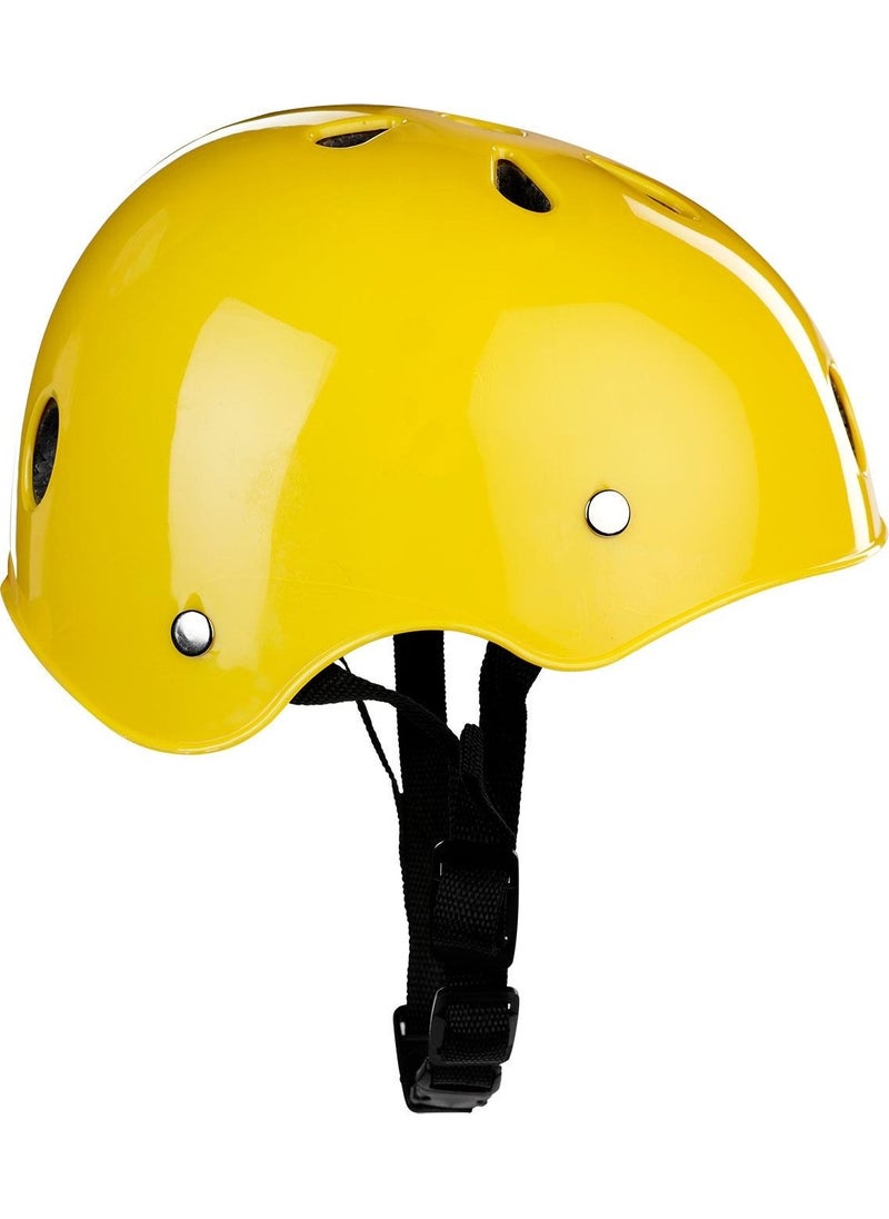Yk Store Children's Scooter Bicycle Skateboard Skate Helmet Yellow