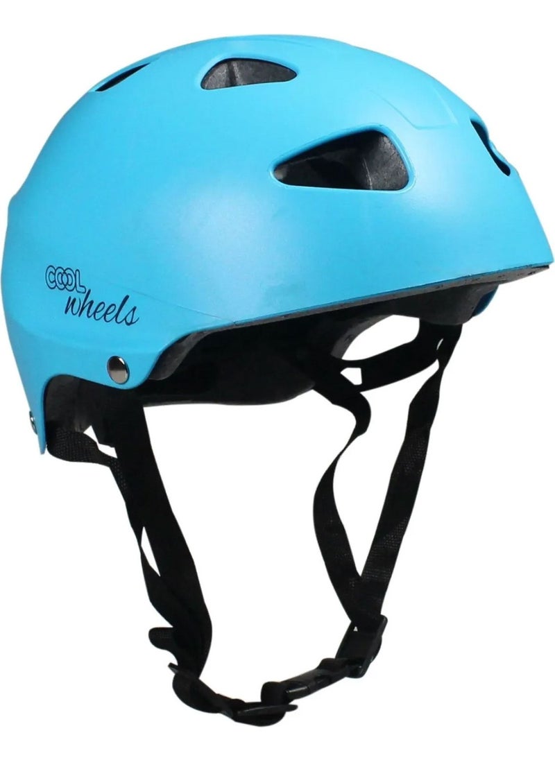 Sportage Blue Boys Helmet Sports Protective Headgear Helmet Adjustable For Skateboarding Cycling Scooter Skating Helmet