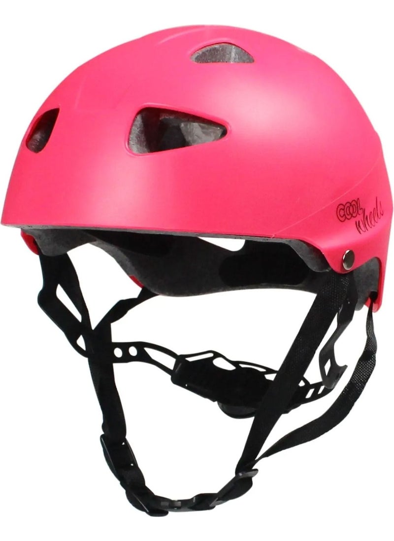 Sportage Pink Girls Kids Helmet Sports Protective Headgear Helmet Adjustable For Skateboarding Bicycle Scooter Skating Helmet