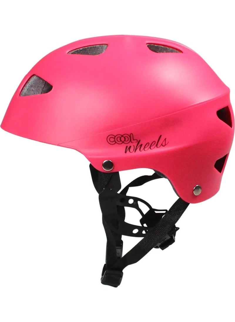 Sportage Pink Girls Kids Helmet Sports Protective Headgear Helmet Adjustable For Skateboarding Bicycle Scooter Skating Helmet