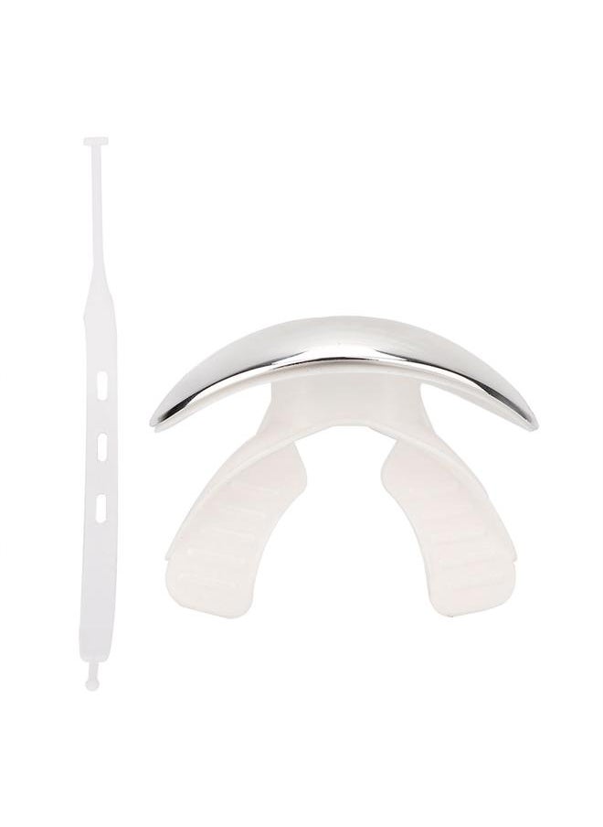 Battle Sports Mouth Guard Teeth Protector Gum Shield Ball Game Protection Tool Silver