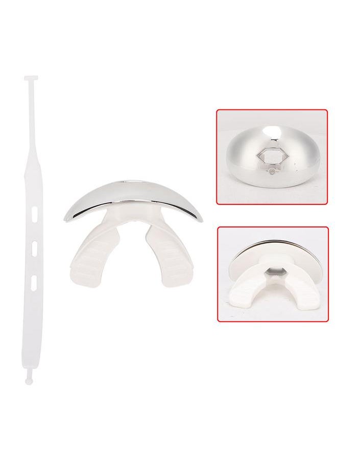 Battle Sports Mouth Guard Teeth Protector Gum Shield Ball Game Protection Tool Silver