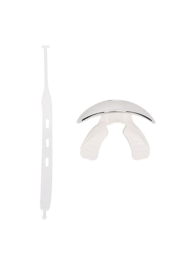 Battle Sports Mouth Guard Teeth Protector Gum Shield Ball Game Protection Tool Silver