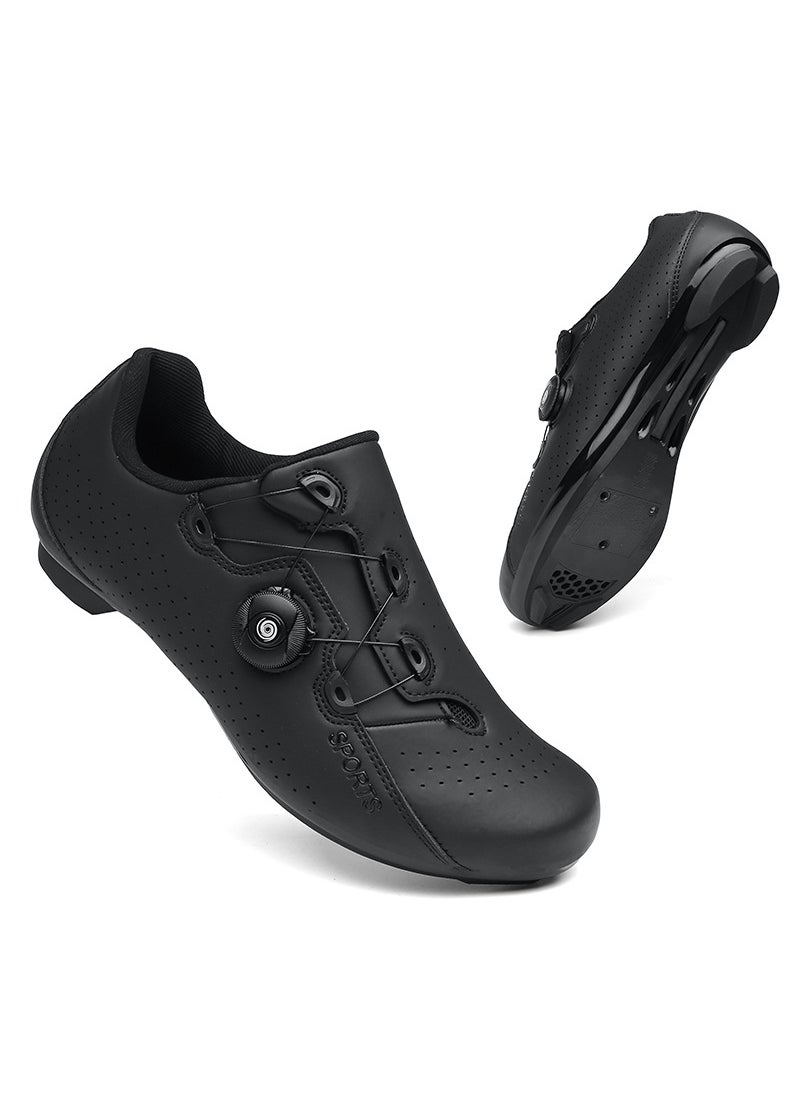 Outdoor Sports Cycling Shoes Lock Road Bike Mountain Bike Riding Shoes Bicycle Black Road Lock shoes