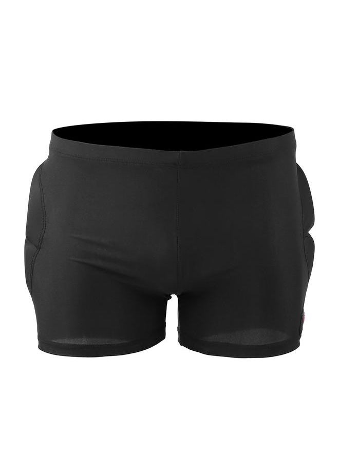 Children Kids Sports Skating Bicycle Skiing Shorts Hip Protective Pad Guard Protector BlackBL105 L