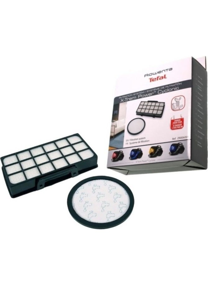 Ro 6921 Xtrem Power Cyclonic Hepa Filter Set