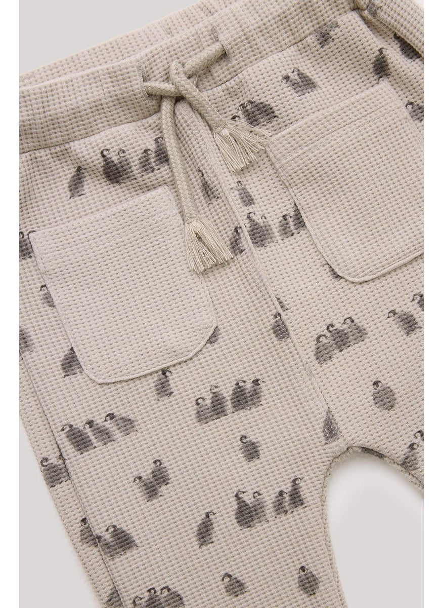 Baby Boy Patterned Sweatpants