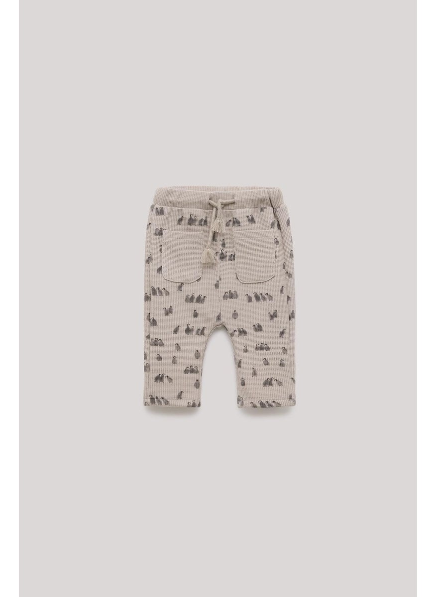 Baby Boy Patterned Sweatpants