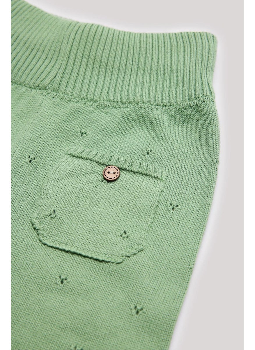 Baby Boy Green Sweatpants