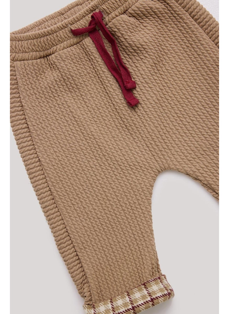 Bg Store Baby Boy Beige Sweatpants