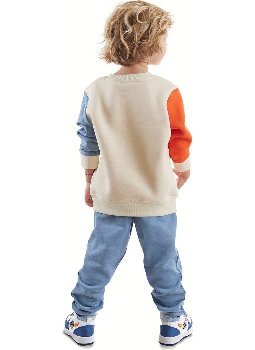 Dinosaur Boy Colorful Tracksuit