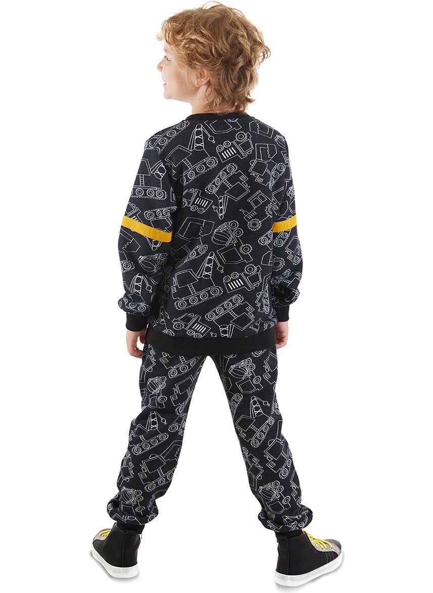 Cars Boys Black Tracksuit
