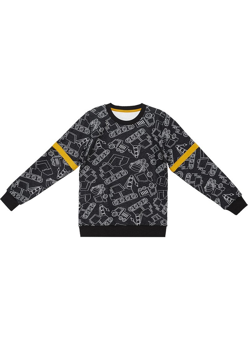 Cars Boys Black Tracksuit