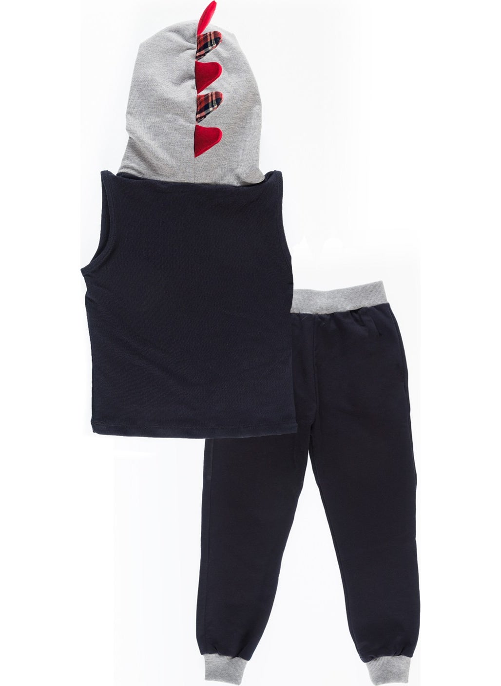 Dino Boy Sleeveless Vest Tracksuit