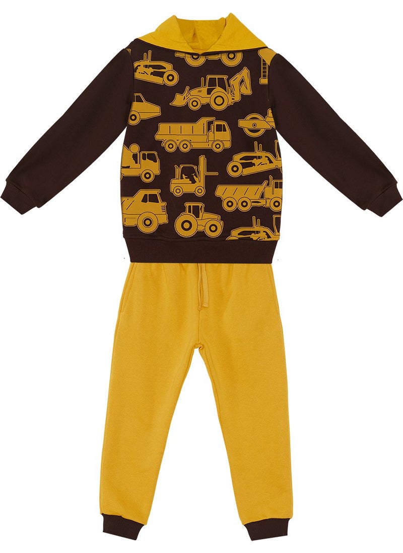 Construction Vehicles Boys Tracksuit
