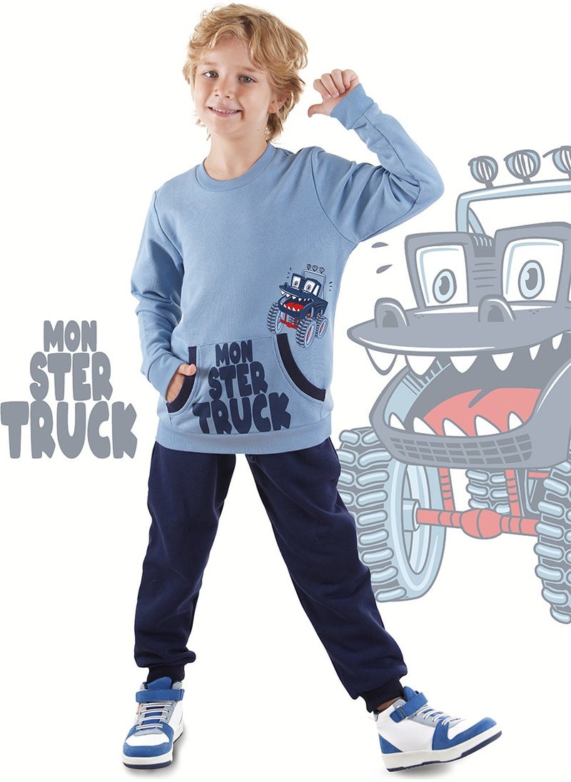 Monster Truck Boy Tracksuit