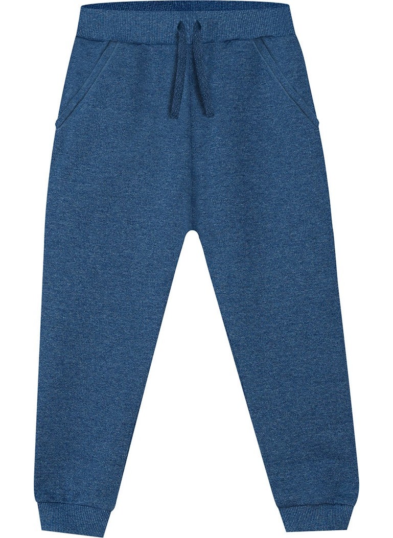 Basic Unisex Indigo Sweatpants