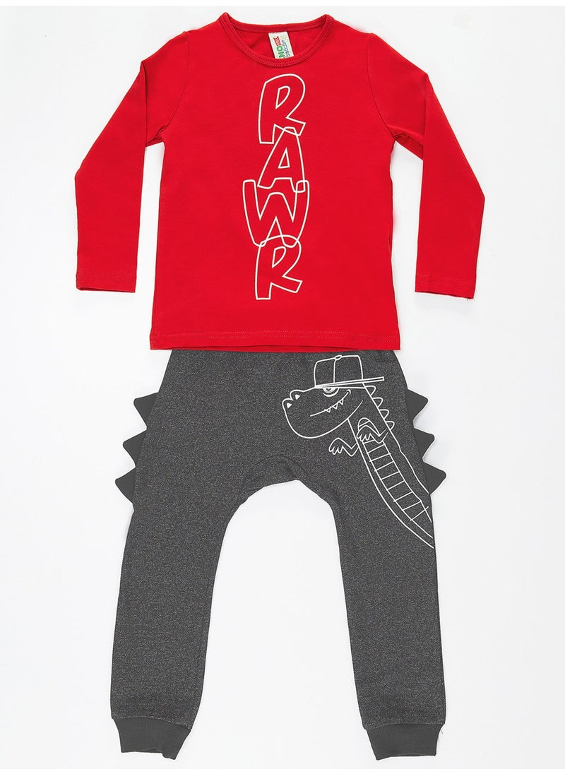 Boy's Caterpillar Trouser Set