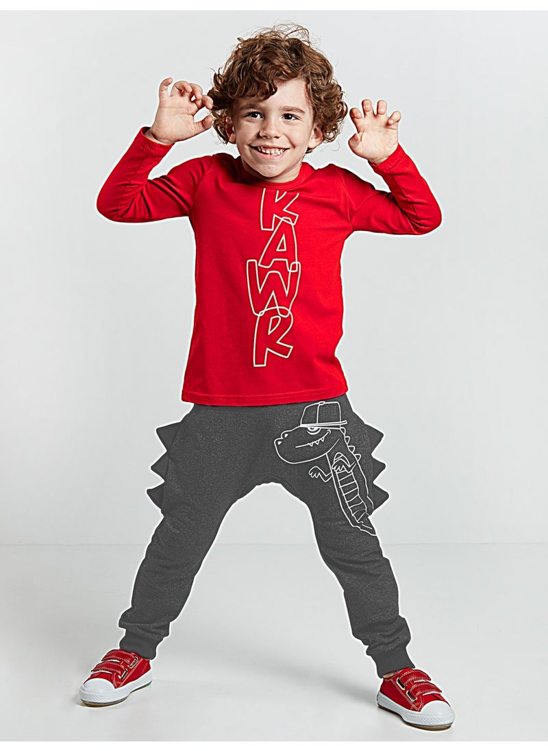 Boy's Caterpillar Trouser Set