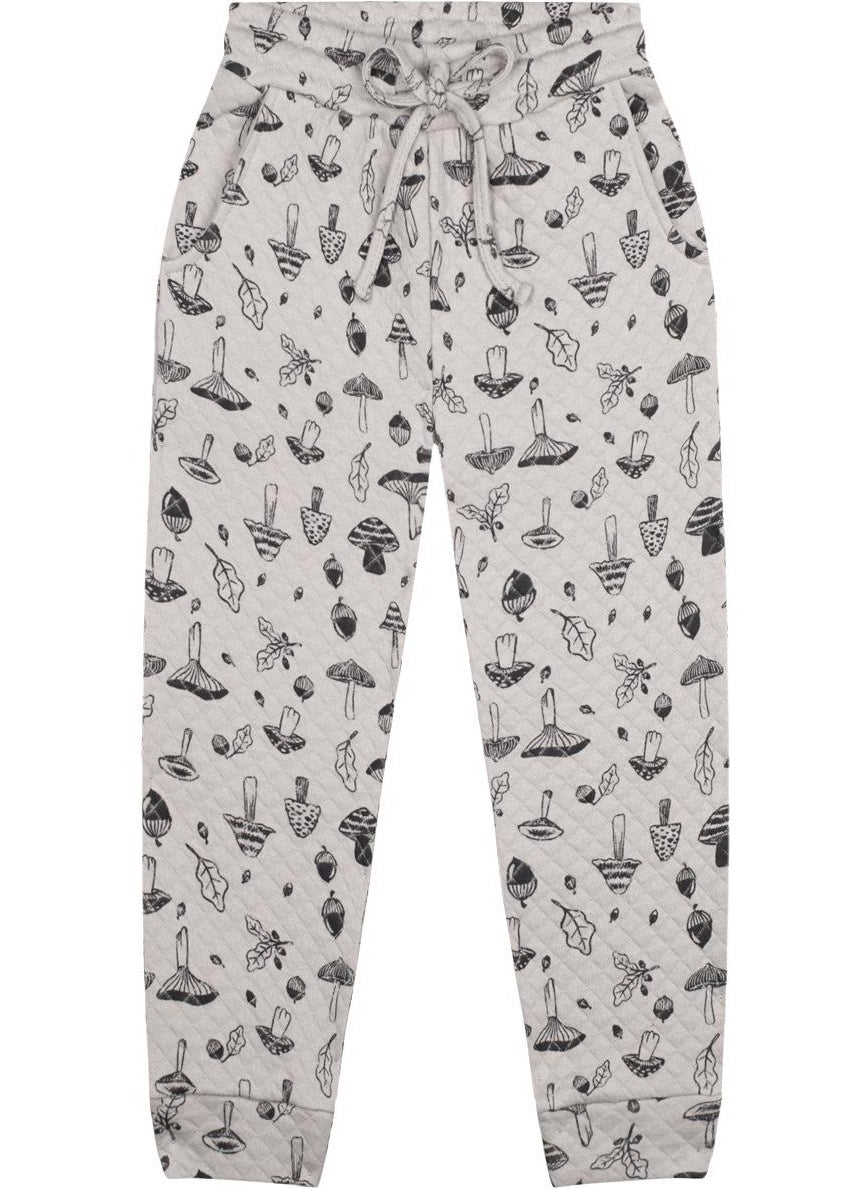 Autumn Mushrooms Quilted Tracksuit